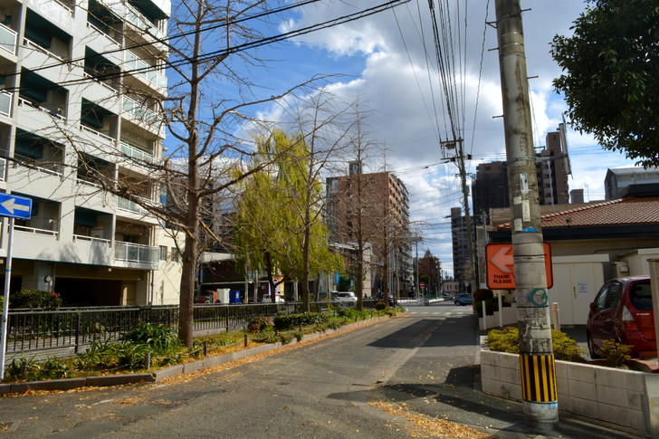 福岡散歩日誌：平尾のロイヤルホスト付近